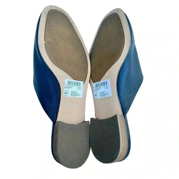 Clark’s Black Leather Slip On Mule•Size 7•Like New No Box• - Picture 8 of 11